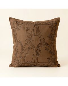 Alphonse Mucha Zodiac Throw Pillow (synthetic illustration; no displayed measurements)