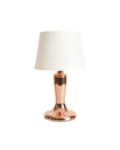 Recker 9.45 '' Rose Gold Novelty Table Lamp (synthetic illustration; no displayed measurements)