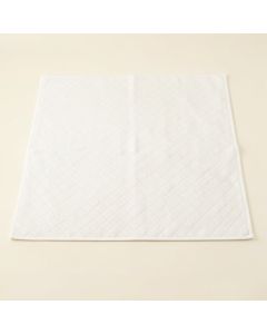 Oak Bend Bath Mat - White (synthetic illustration; no displayed measurements)