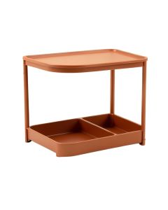 Shore Branch Empty Coffee-Station Organizer - Terracotta