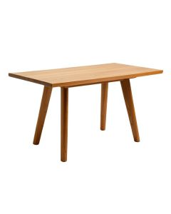 Mid Century Modern Faux Wood Dining Table
