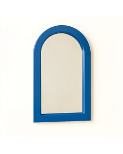 Juniper Bluff Framed Wall Mirror - Blue (synthetic illustration; no displayed measurements)