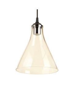4.5 '' H Glass Bell Pendant Shade ( Clip On ) In Clear