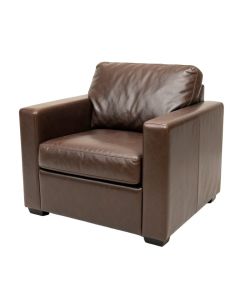 Hallum 50 '' Faux Leather Square Arm Loveseat (synthetic illustration; no displayed measurements)
