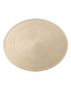 Brook Branch Round Area Rug - Beige (synthetic illustration; no displayed measurements)