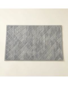 Laurel Dell Bath Mat - Gray (synthetic illustration; no displayed measurements)