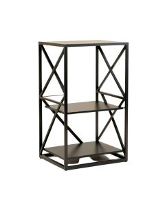 Chesterwood 37.75 '' H X 16.5 '' W Metal Geometric Bookcase