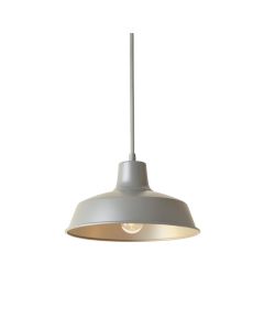 Ash Crossing Pendant Light Suspended From One Plain Cable - Gray (synthetic illustration; no displayed measurements)