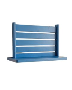 Dawn Bluff Wall-Mounted Entryway Organizer Shelf - Blue