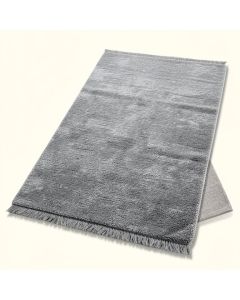 Malloy Ombre Fringe Flatweave Cotton Gray Rug (synthetic illustration; no displayed measurements)