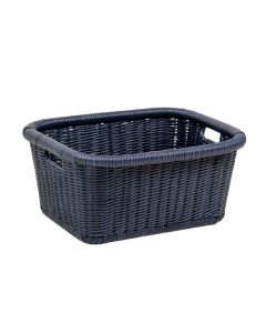 Laurel Branch Empty Storage Basket - Navy