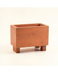 Ridge Brook Empty Raised Planter - Terracotta (synthetic illustration; no displayed measurements)
