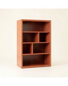 Olive Canyon Freestanding Bookcase - Terracotta (synthetic illustration; no displayed measurements)