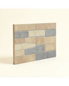 Tribeca 2 '' X 10 '' Porcelain Brick Look Wall & Floor Tile (synthetic illustration; no displayed measurements)