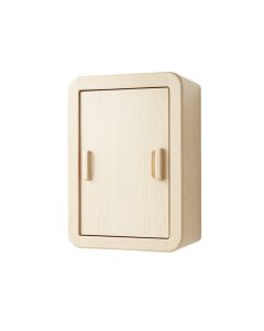Vale Bridge Wall-Mounted Laundry Cabinet - Ivory (synthetic illustration; no displayed measurements)
