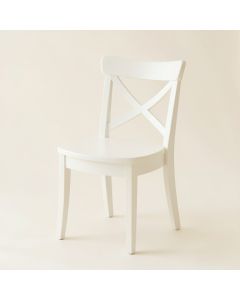 Dawn Field Dining Chair - White (synthetic illustration; no displayed measurements)