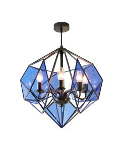Carpentras 6 - Light Unique Geometric Chandelier
