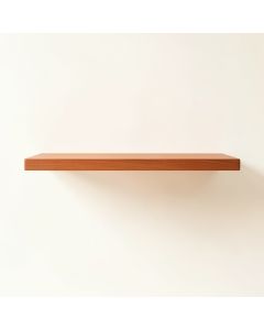 Hill Bridge Wall-Mounted Shelf - Terracotta (synthetic illustration; no displayed measurements)