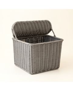 Flint Canyon Laundry Hamper - Gray (synthetic illustration; no displayed measurements)