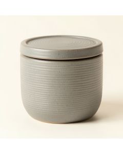 Brook Canyon Storage Canister With Lid - Gray (synthetic illustration; no displayed measurements)
