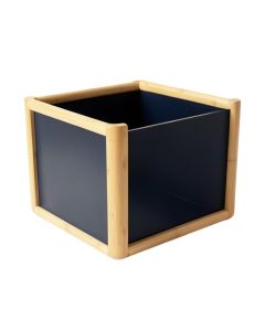 Maple Crossing Empty Furniture-Style Litter Enclosure - Navy (synthetic illustration; no displayed measurements)