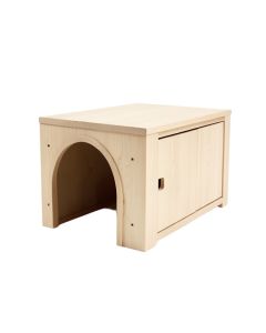 Laurel Brook Empty Furniture-Style Litter Enclosure - Beige