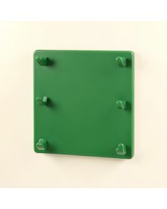 River Brook Empty Wall-Mounted Tool Organizer Panel - Green (synthetic illustration; no displayed measurements)