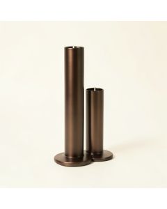 2 Piece Tall Metal Candlestick Set (synthetic illustration; no displayed measurements)