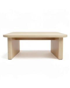 Lake Bend Desktop Monitor Riser - Beige (synthetic illustration; no displayed measurements)