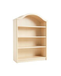 Aspen Bluff Freestanding Bookcase - Ivory (synthetic illustration; no displayed measurements)