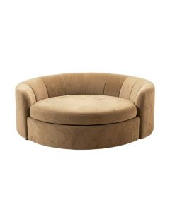 Aticus 88 '' Round Arm Sofa Bed
