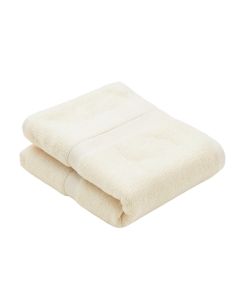 Oak Arc Bath Towel - Ivory (synthetic illustration; no displayed measurements)