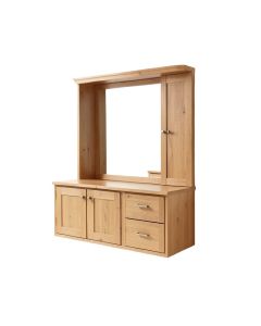 Exquisite Home 24 '' Wall-Mounted Single Bathroom Vanity Set