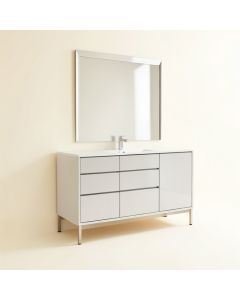 Alaric 24 '' Single Bathroom Vanity Set (synthetic illustration; no displayed measurements)