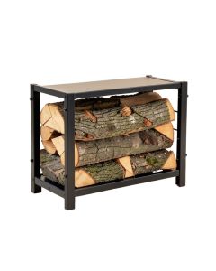 Adamczyk Fireplace Indoor/Outdoor Firewood Log Rack (synthetic illustration; no displayed measurements)