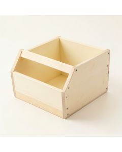Juniper Branch Low Toy Storage Unit - Cream (synthetic illustration; no displayed measurements)