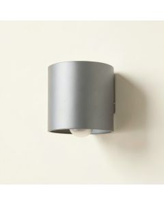 Hill Dale Wall Sconce Mounted On A Plain Wall - Gray (synthetic illustration; no displayed measurements)