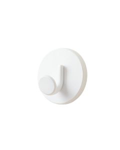 Laurel Arc Wall-Mounted Robe Hook - White