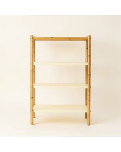 Rowan Bridge Empty Seed-Starting Shelving Unit Without Lights - Cream (synthetic illustration; no displayed measurements)
