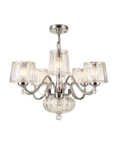 Saltford 5-Light Unique Tiered Chandelier