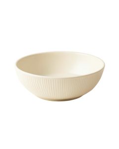 Reed Arc Dining Bowl - Ivory (synthetic illustration; no displayed measurements)