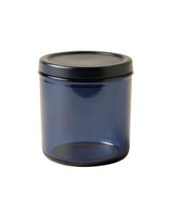Vale Arc Storage Canister With Lid - Navy (synthetic illustration; no displayed measurements)