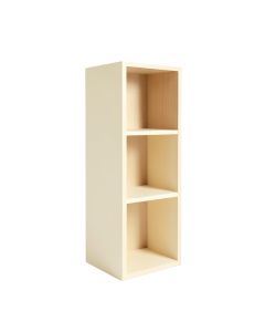 Brook Crest Narrow Cubby Tower - Cream (synthetic illustration; no displayed measurements)