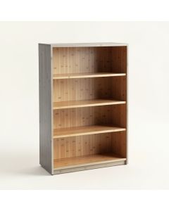 Holly Dell Freestanding Bookcase - Gray (synthetic illustration; no displayed measurements)