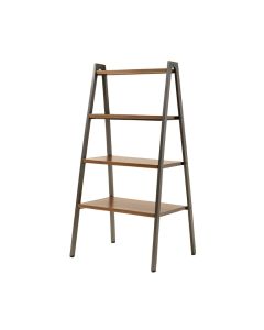 Dawud 64 '' H X 30 '' W Metal Ladder Bookcase (synthetic illustration; no displayed measurements)