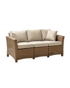 Altieri Patio 4 Piece Rattan Sofa Seating Group With Cushions (synthetic illustration; no displayed measurements)