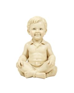 Rutz Boy Sitting Statue