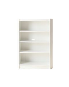Clay Bluff Freestanding Bookcase - White (synthetic illustration; no displayed measurements)
