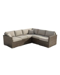 Waterbury 6 Piece Sectional Seating Group With Cushions (synthetic illustration; no displayed measurements)
