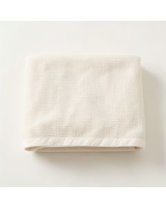 Vale Branch Bath Towel - Cream (synthetic illustration; no displayed measurements)